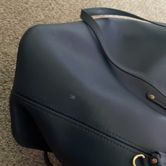 Michael Kors Navy Blue Large Tote Bag - Picture 5 of 5